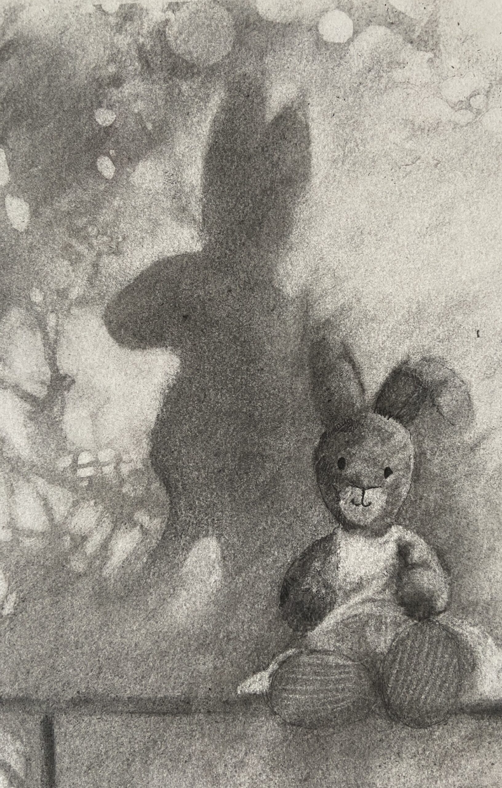 Pencil illustration by Anna Trueman from BunBun-Blossom Adventures